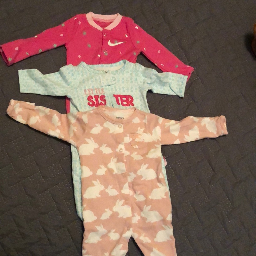 New born baby girl onesies
